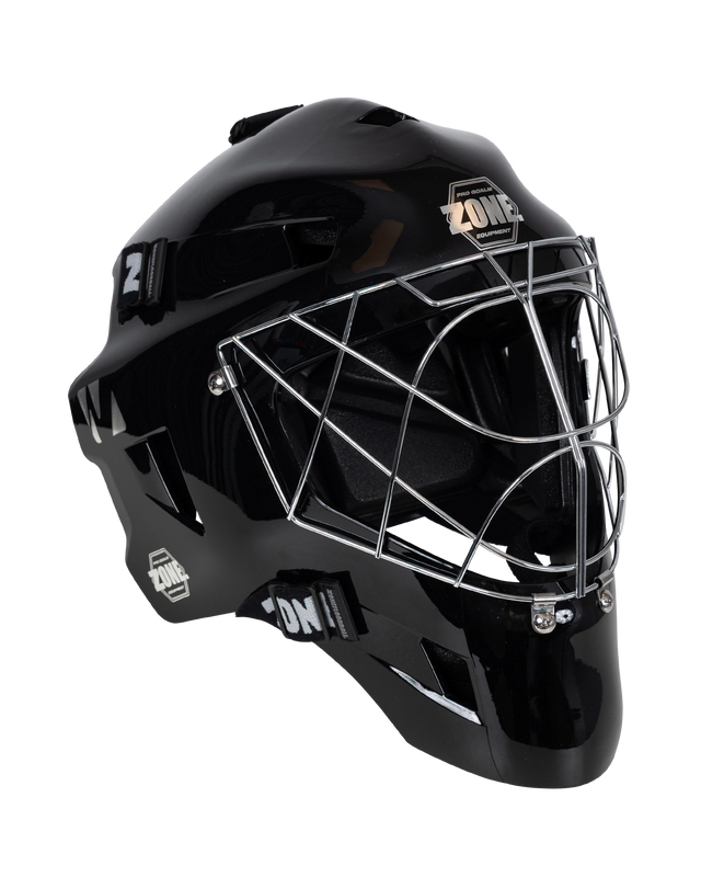 Zone Goalie Mask UPGRADE PRO CAT EYE CAGE Black/Silver 26/27