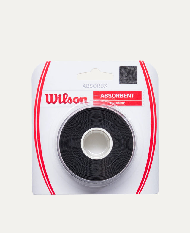 Wilson ABSORBX Overgrip 3-pack Black