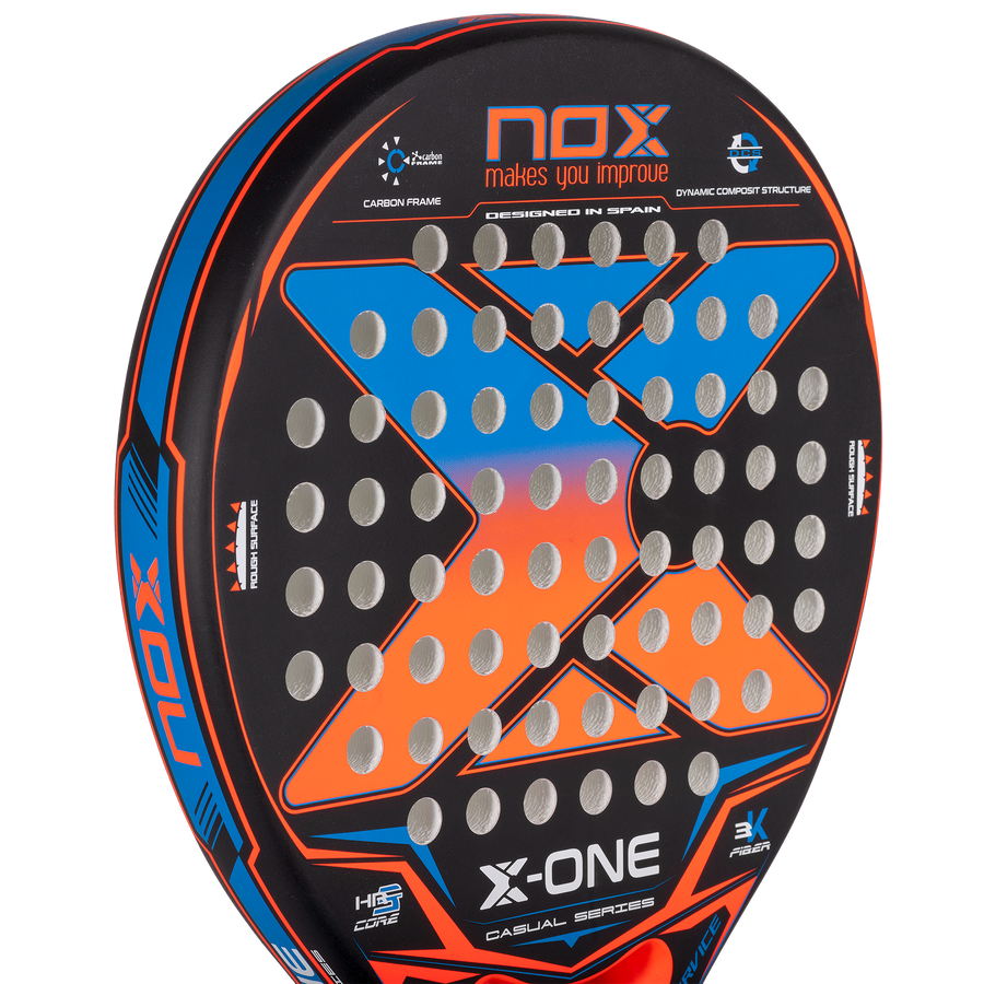 Pala de pádel Nox X-One - ¡Perfecto equilibrio entre control y potencia Pala de pádel Nox X-One - ¡Perfecto equilibrio entre control y potencia